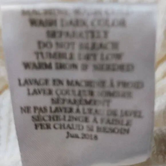 Z Supply Top Women's Thermal Waffle Knit Boho Laced Side Ties Oversized Cozy XS - Picture 11 of 13